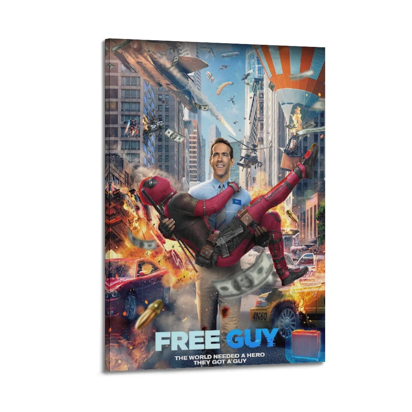 Amazon｜フリーガイのSFアクション映画のポスター ポスター装飾